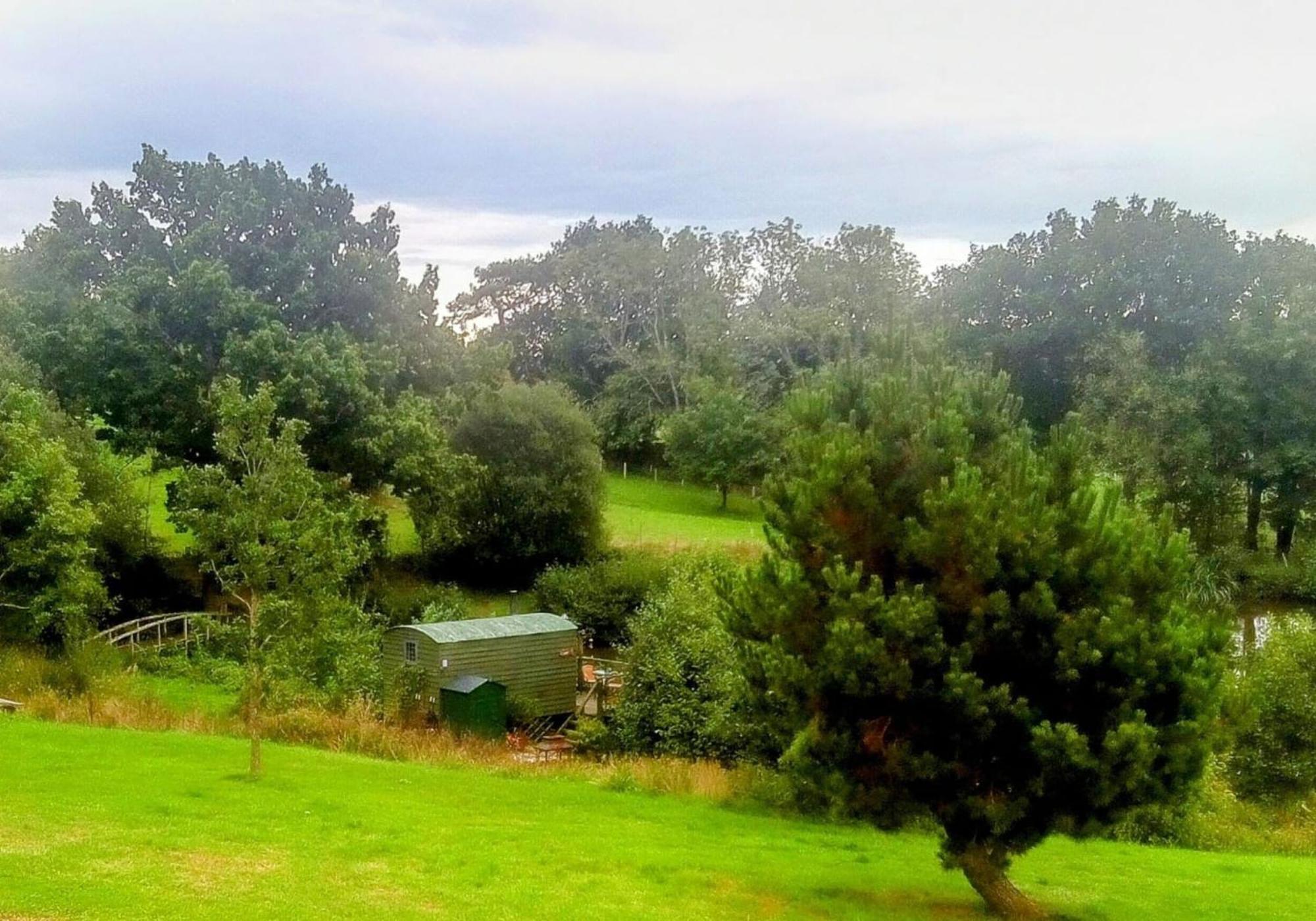 Snug & Secluded Lakeside Shepherds Hut 'Carp' 어크필드 외부 사진